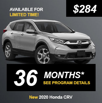 New 2020 Honda CRV